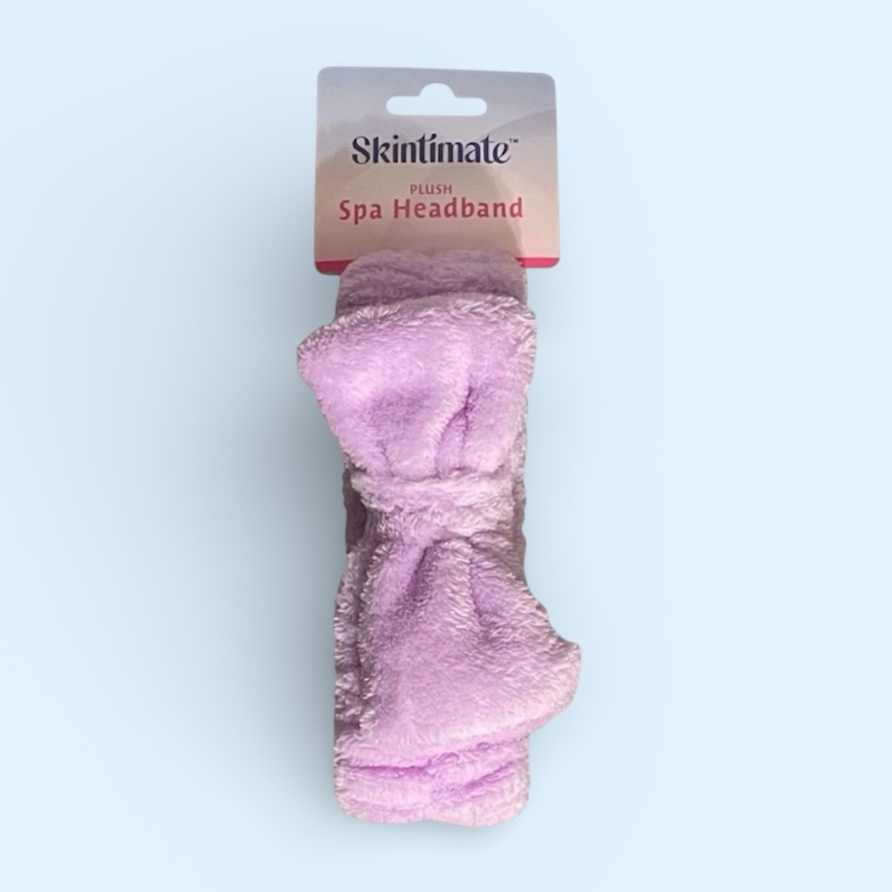 Skintimate Plush Spa Headband NWT